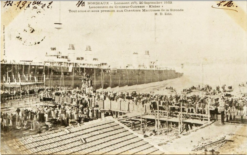 Carte postale ancienne Bordeaux - Kléber 1 à Bordeaux