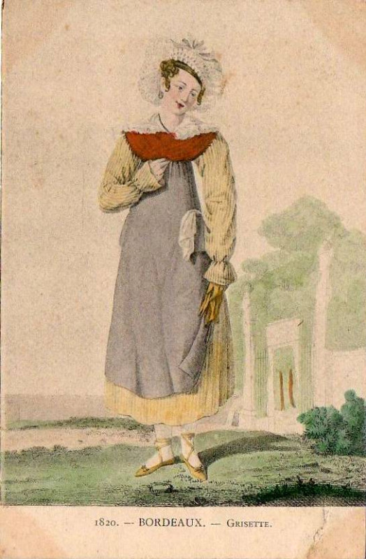 Carte postale ancienne Bordeaux - Types bordelais 106 à Bordeaux