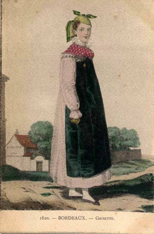 Carte postale ancienne Bordeaux - Types bordelais 112 à Bordeaux