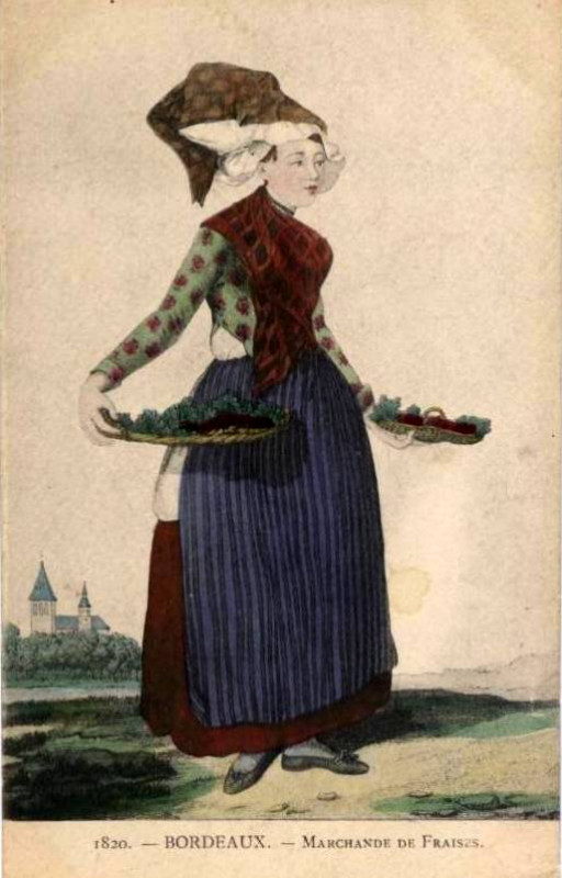 Carte postale ancienne Bordeaux - Types bordelais 116 à Bordeaux