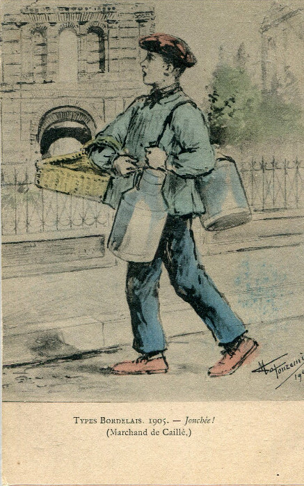 Carte postale ancienne Bordeaux - Types bordelais 117 à Bordeaux