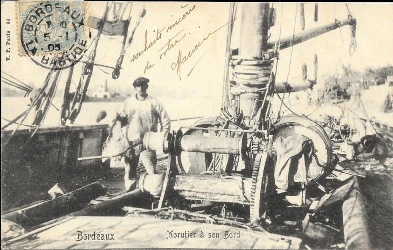 Carte postale ancienne Bordeaux - Types bordelais 24 à Bordeaux