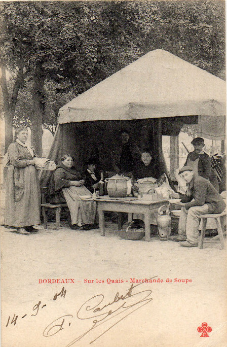 Carte postale ancienne Bordeaux - Types bordelais 26 à Bordeaux