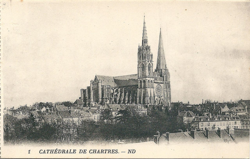 Carte postale ancienne Chartres-Fr-28-carte postale-01 à Chartres