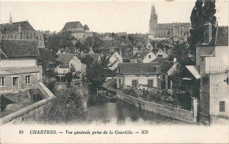 Carte postale ancienne Chartres-Fr-28-carte postale-17 à Chartres