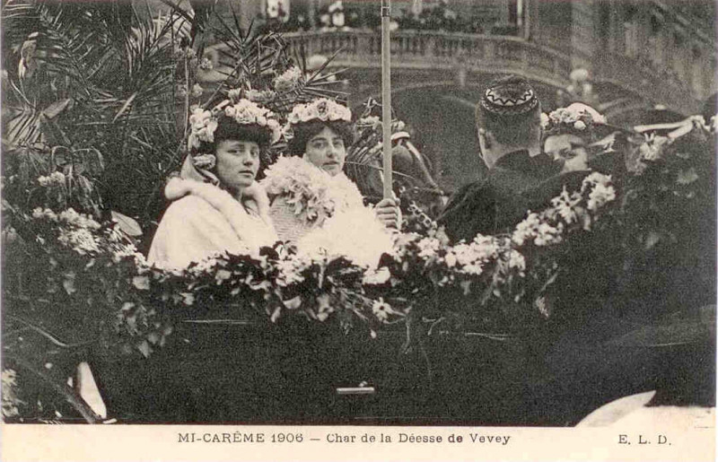 Carte postale ancienne Hermance Taverney