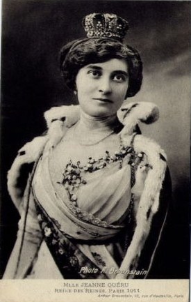 Carte postale ancienne Jeanne Quéru - Photo A. Braunstain