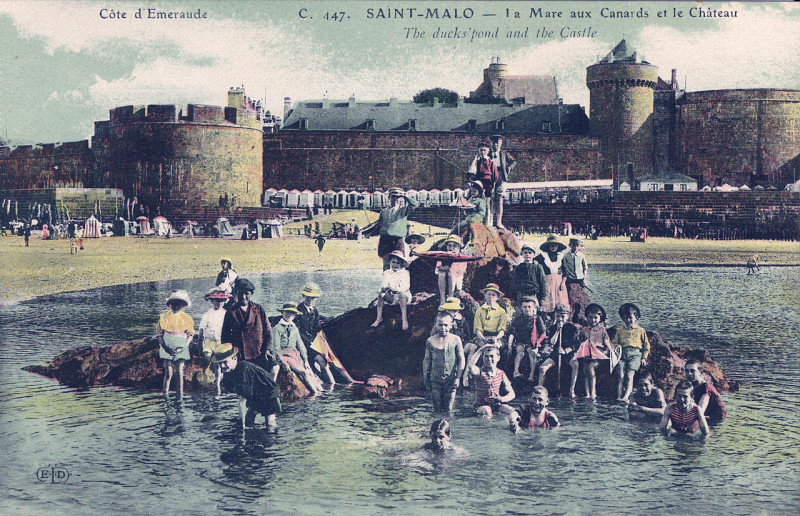 Carte postale ancienne Saint-Malo-Fr-35-avant 1914-A19