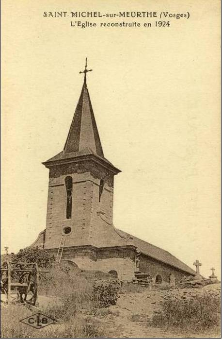 Carte postale ancienne Cp St Michel sur Meurthe 22
