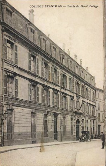 Carte postale ancienne Collège Stanislas Rue Nddc