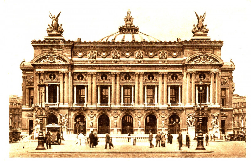 Carte postale ancienne L'Opéra, Paris (1)