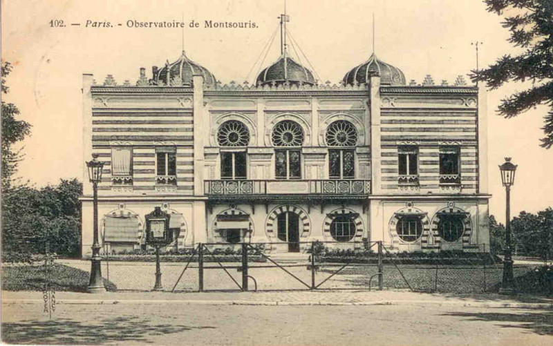 Carte postale ancienne Observatoire de Montsouris à Paris 14e