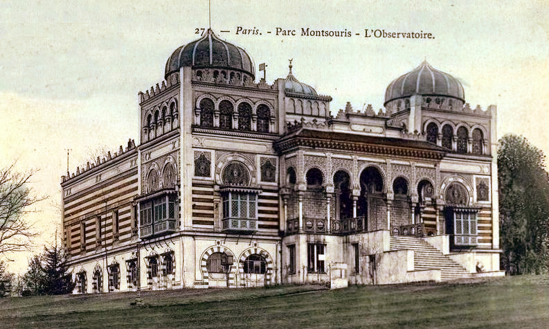 Carte postale ancienne Parc Montsouris - L'Observatoire à Paris 14e