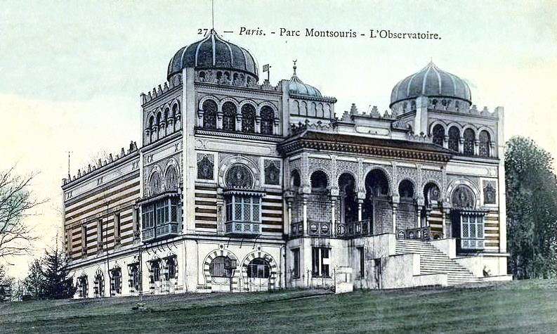 Carte postale ancienne Parc Montsouris - L'Observatoire à Paris 14e