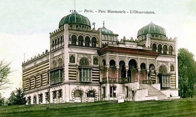 Carte postale ancienne Parc Montsouris - L'Observatoire à Paris 14e