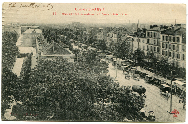 Carte postale ancienne Alfort CP182