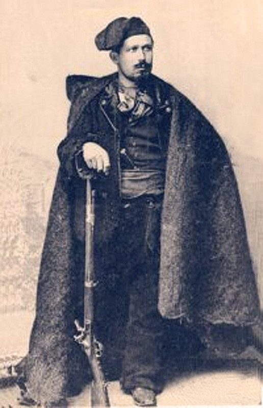 Carte postale ancienne Corse bandit I Perceptori