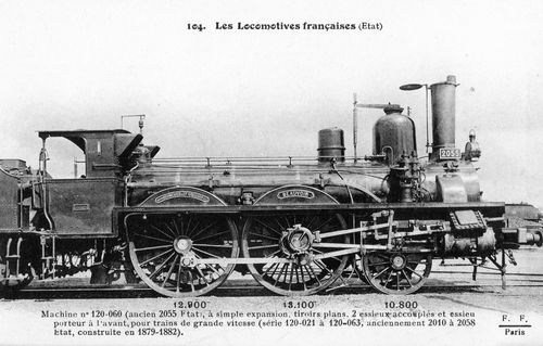 Carte postale ancienne Etat 2055