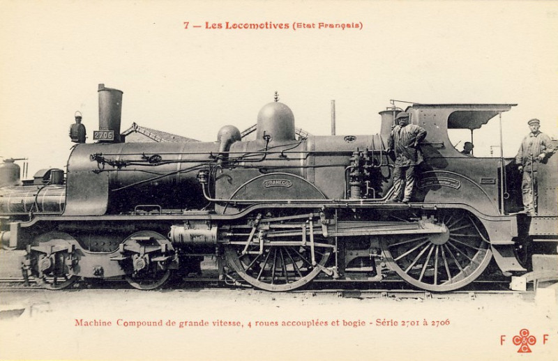 Carte postale ancienne Etat 220 2706