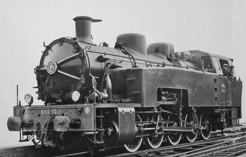 Carte postale ancienne Sncf Class 050 Tq