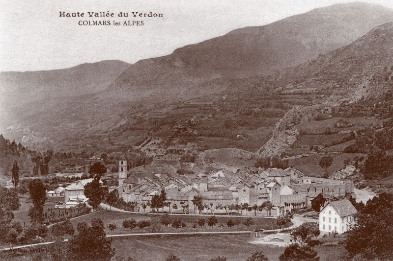 Carte postale ancienne Carte postale ancienne – Colmars-les-Alpes 