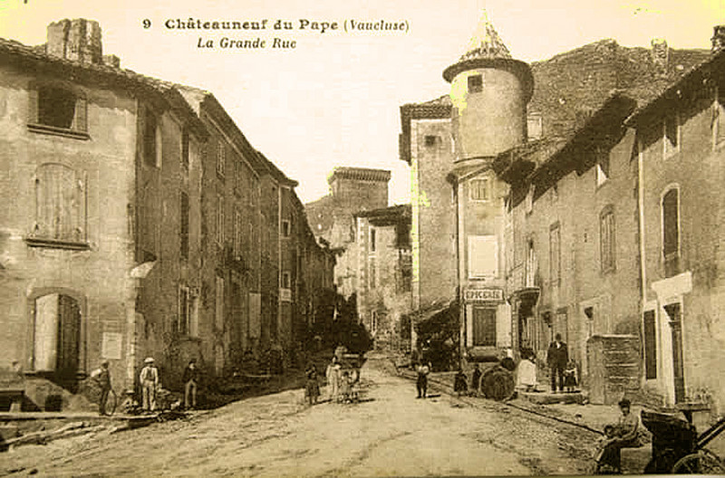 Carte postale ancienne Chateauneuf-du-pape
