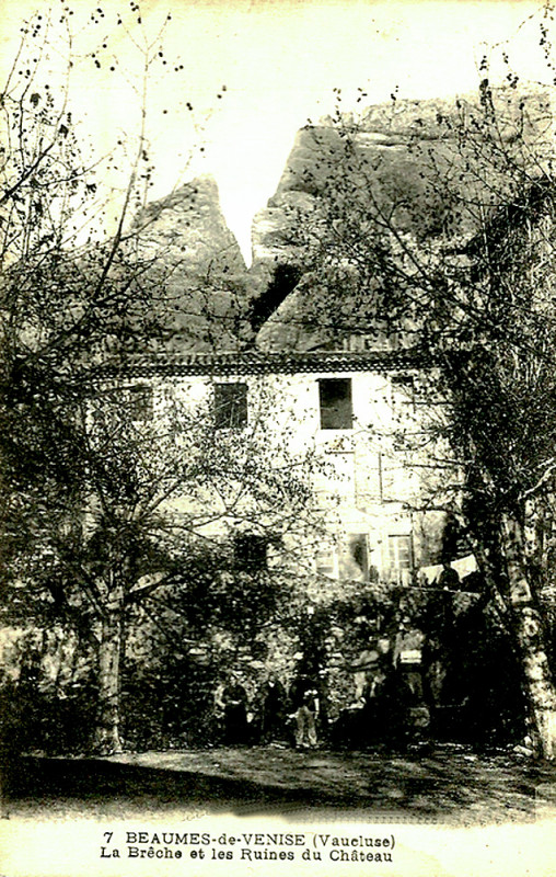 Carte postale ancienne Beaumes La Brèche