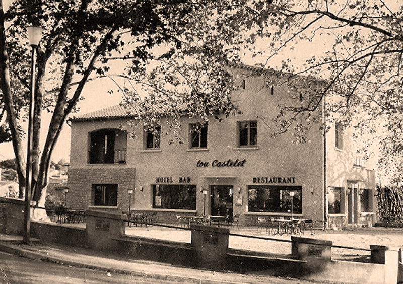 Carte postale ancienne Beaumes Lou Castellet