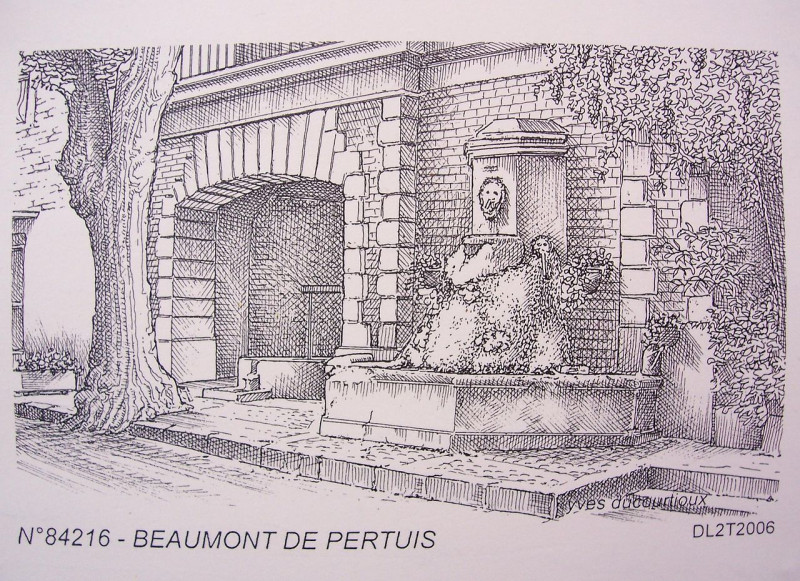 Carte postale ancienne Carte de Beaumont - Paul Munhoven