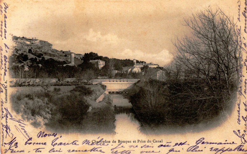 Carte postale ancienne Caumont la Durançole