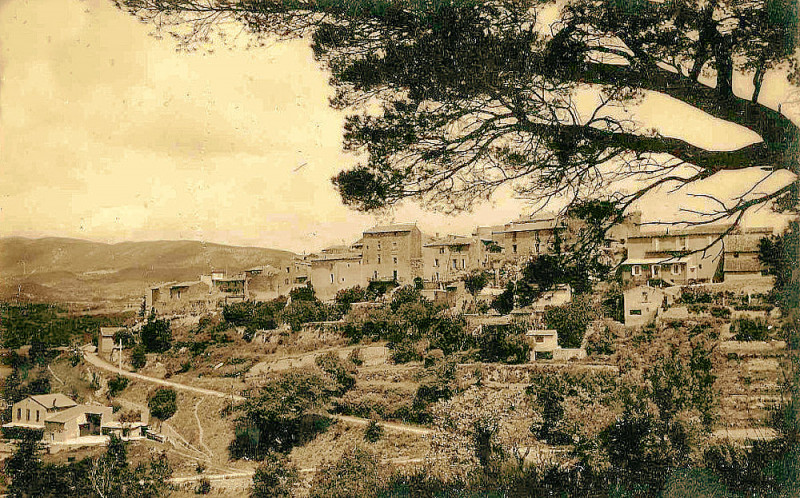 Carte postale ancienne Grambois vue générale