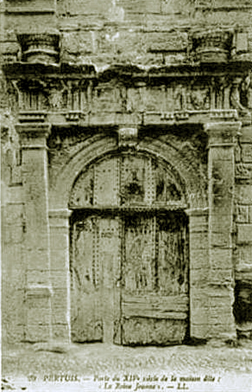 Carte postale ancienne Pertuis porte du XIVe s