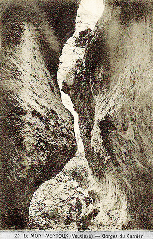 Carte postale ancienne Sault Gorges de Curnier