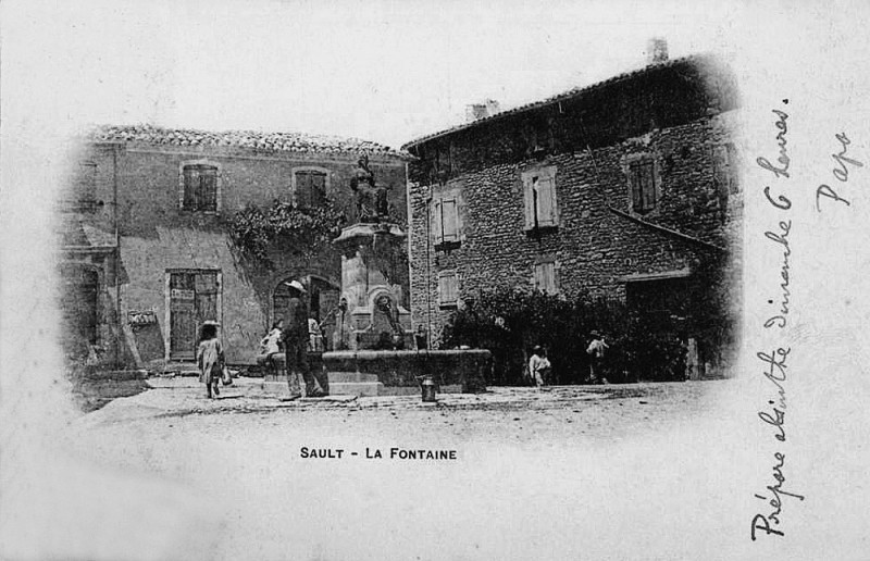 Carte postale ancienne Sault la Fontaine