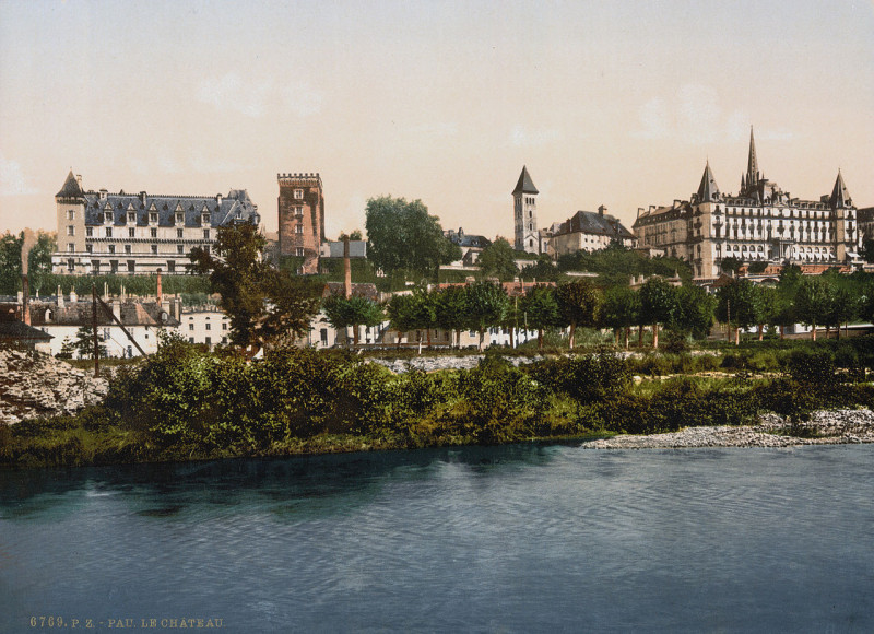 Carte postale ancienne Pau1900-2