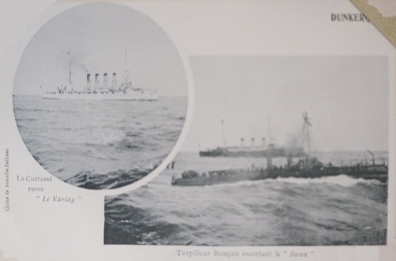 Carte postale ancienne Dunkerque le Variag à