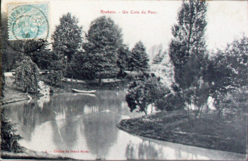 Carte postale ancienne 27 avril 1906 Roubaix