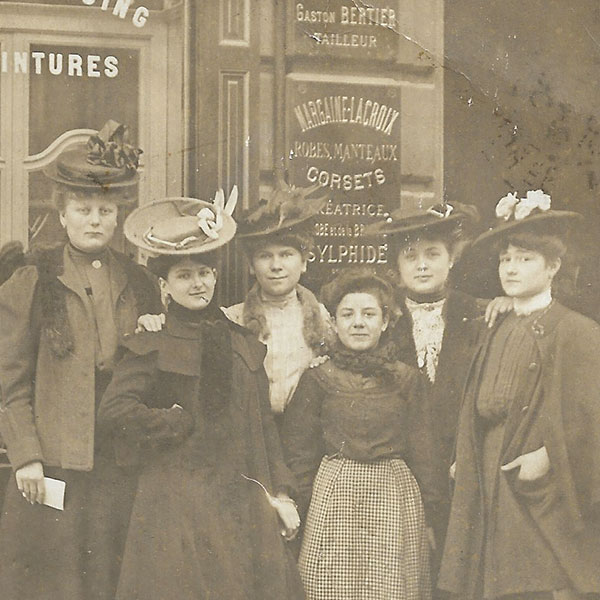 Carte postale ancienne Maison Margaine-lacroix