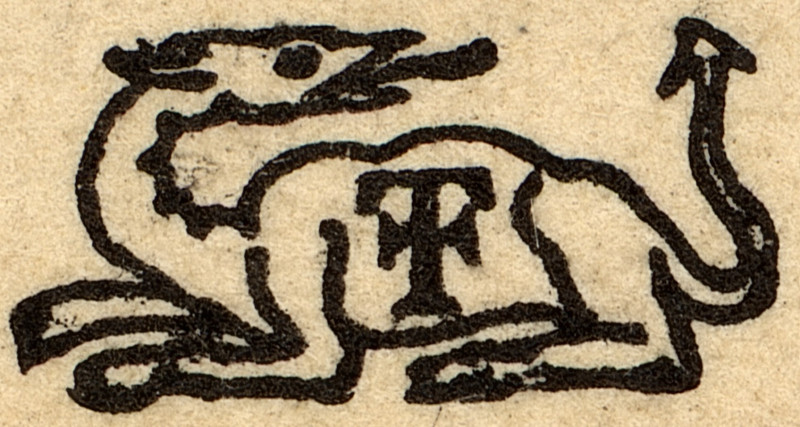 Carte postale ancienne Logo de Thibault Henri