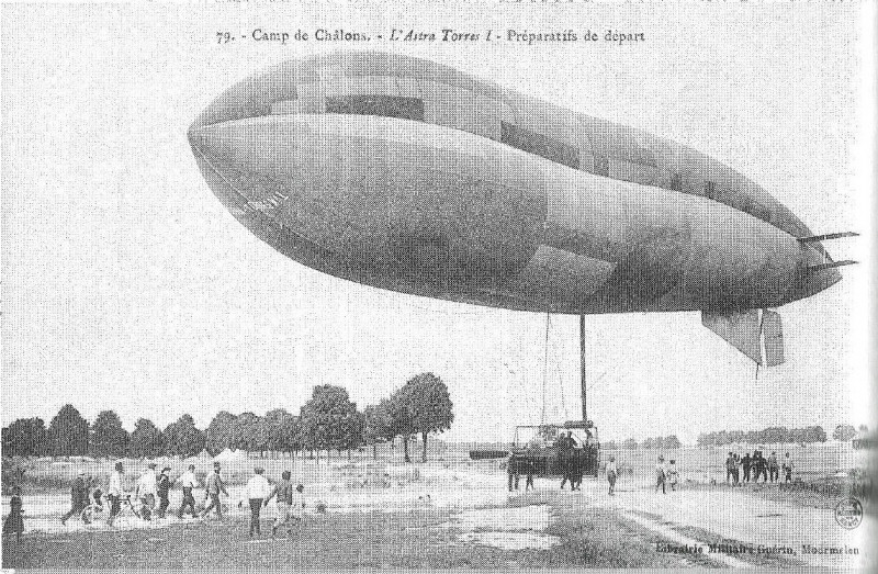 Carte postale ancienne Astra Torres I camp de chalons