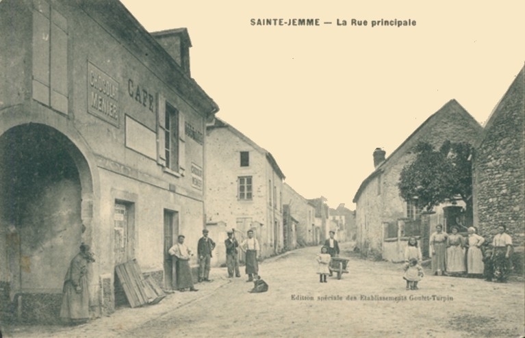 Carte postale ancienne Saint-Gemme Carte postale 10