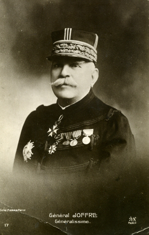 Carte postale ancienne Gen J Joffre