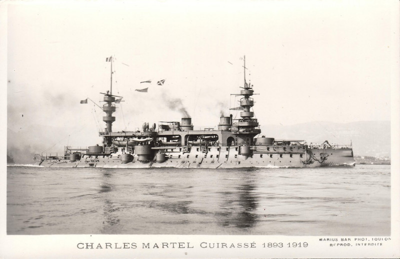 Carte postale ancienne CharlesMartelPostcardMariusBar