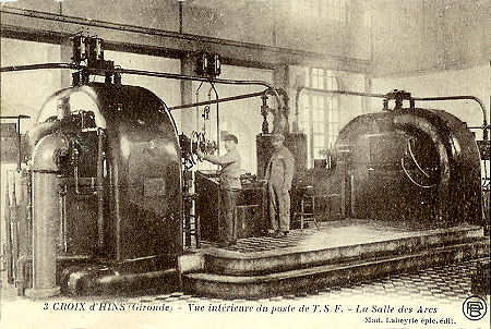 Carte postale ancienne Emmetteur