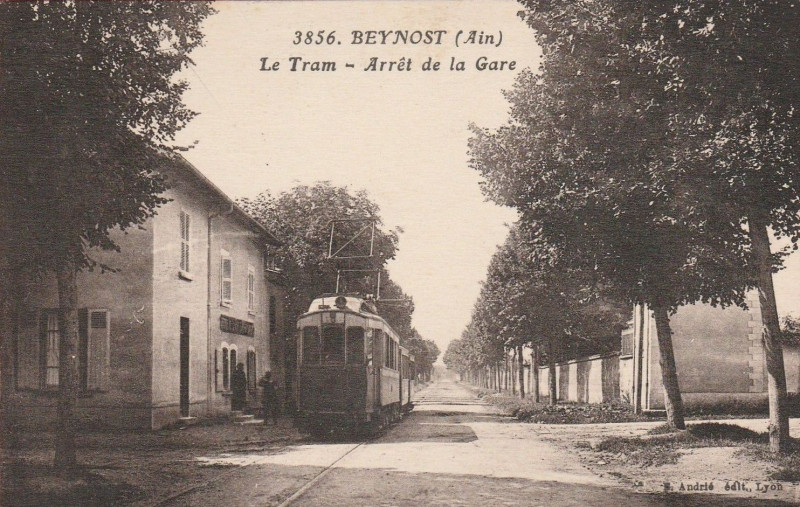 Carte postale ancienne Cpa - Transport Beynost à Beynost