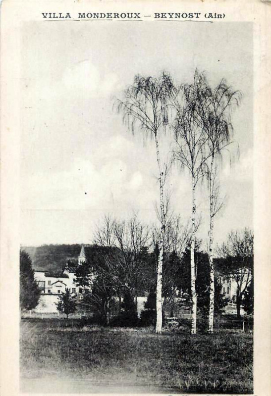 Carte postale ancienne Villa Monderoux - maison de repos - 2 à Beynost