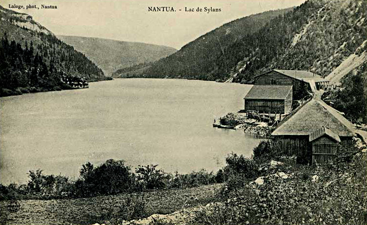 Carte postale ancienne Glacières de sylans3 aux Neyrolles
