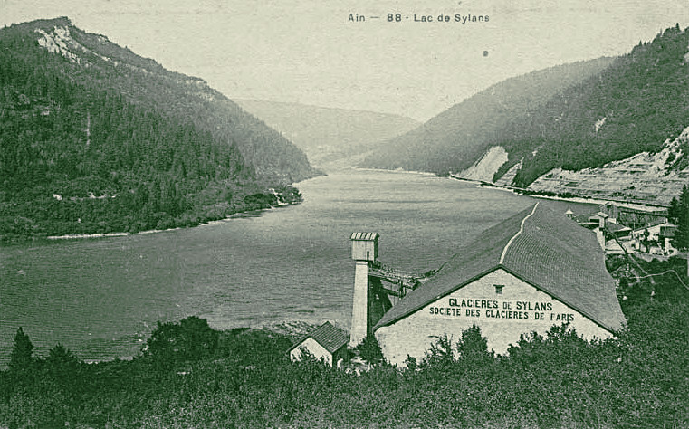 Carte postale ancienne Glacières de sylans4 aux Neyrolles