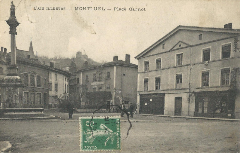 Carte postale ancienne Carte postale ancienne - Montluel - 3 à Montluel