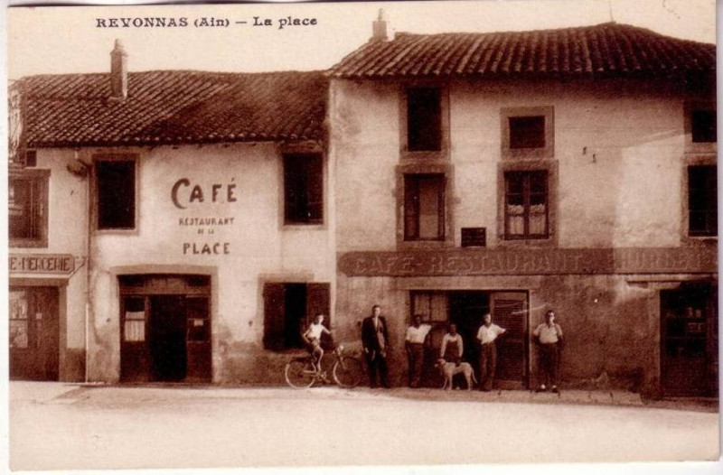 Carte postale ancienne Carte postale centre Revonnas à Revonnas